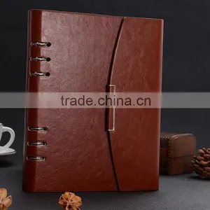 Business Meeting Promotional Gifts Set Made Notebook and Pen Usb Disk Inside With Customized Company Logo thumbnail-3
