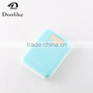 Doolike Newest Design Led Flashlight Dual Usb New Power Bank 8000mah thumbnail-1