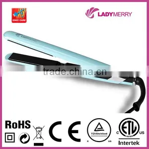 HOT Slim LED 230C Nano Tech Professional Plancha Titanium With CE ROHS for Private Labeling thumbnail-1