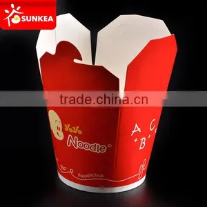 Multi Color Printed Paper Noodle Box Made by Sunkea Company thumbnail-1
