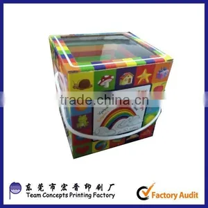 Children Toys Cardboard Nesting Stack Boxes thumbnail-1