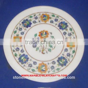 High Quality Marble Inlay Plate thumbnail-1