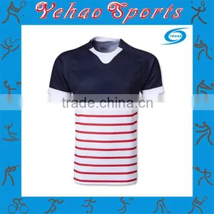 Custom Sublimated Overall Printing Rugby Jersey thumbnail-2