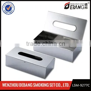 Rectangle Stainless Steel 201 0.7mm Polish Tissue Box thumbnail-1