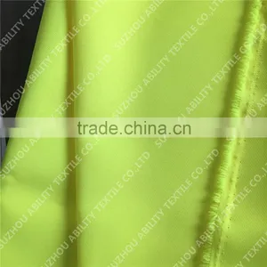 150D*300D High Quality Gabardine Fabric for Uniform/fluorescent Yellow Fabric thumbnail-5