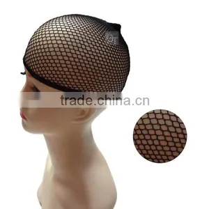 Black Fashion Unisex Stretchable Elastic Hair Net Snood Mesh Wig Cap for Cosplay thumbnail-2