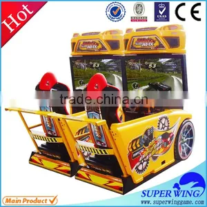 47"LCD Dynamic Seats Coin Operated Car Racing Game Machine Low Price thumbnail-6