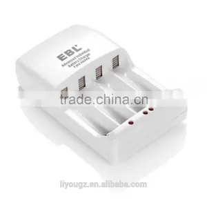 EBL AA/AAA Battery Charger 4pcs AA/AAA Battery 914A Quick Charger thumbnail-1