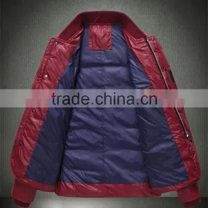 Custom 2015 Menswear New Feather Coat in Winter Eiderdown Outerwear Men's Down Jacket Casual Jacket Men Suit thumbnail-4
