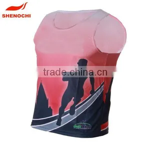 Wholesale Dry Fit Full Print Gym Singlets thumbnail-2