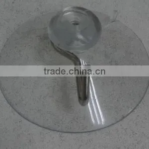 50mm Diameter Durable PVC/silicone Material Glass Table Suction Cups With Metal Hook thumbnail-1