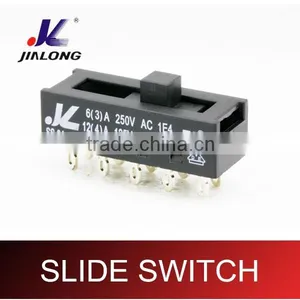 CALON SWITCH UL VDE Approved 2P4T Electronic Slide Switch thumbnail-1