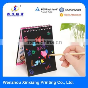 Various Kinds of Latest Design High Quality Scratch Book With a Wood Pen thumbnail-3