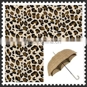 190T Polyester Leopard Print Taffeta Fabric for Umbrella thumbnail-1