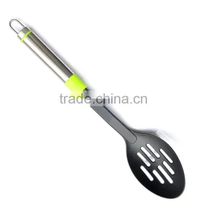 Food Grade Nylon Non-stick Kitchen Cooking Sets Slotted Spoon thumbnail-1