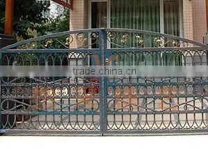 Villa Attractive and Durable Wrought Iron Gate thumbnail-1