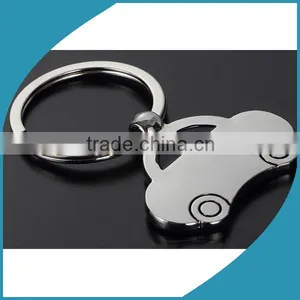 Wholesale Cheap Custom Car Shape Metal Keychain Key Chain thumbnail-3