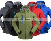 Lightweigt Climbing Hiking Softshell Jacket Wateproof Breathable thumbnail-1