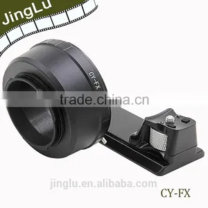 Lens Adapter Ring With Long Tripod CY-FX for Contax Lens to Fujifilm X-Pro1 Camera Body thumbnail-4