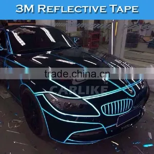 Guarantee 3 Years Original 3M Reflective Car Vinyl Stickers thumbnail-1