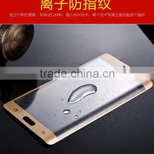 High Quality 3D Hot Curved Tempered Glass Screen Protector For Samsung Galaxy Note Edge thumbnail-5