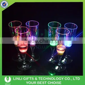 Shenzhen Top Quality Transparent Led Champagne Cup With Logo For Bar thumbnail-6