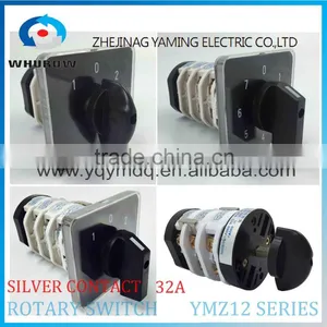 Cam Switch YMZ12 Series White Black Changeover Combination Rotary Switch 0-8 Positions 16-125A Ui 690V Sliver Point Contacts thumbnail-4