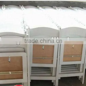 White Wood Wedding Folding Chair thumbnail-1