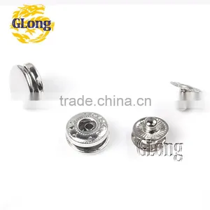 Metal Press Studs Sewing Button Snap Fasteners Sewing Leather Craft Clothes Bags #GZ153-12 thumbnail-4