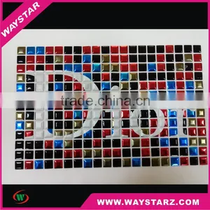 Colored Laser Cut Design Heat Press On Clothing thumbnail-1