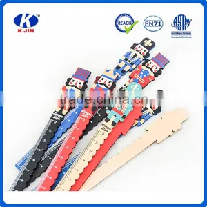 Fashion Design 12cm Funny Wooden Ruler Style Ruler With Handle for Measuring Waist thumbnail-5