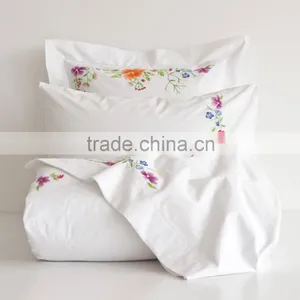 Hand Embroidered Cotton Bedding Set ,bed Linen,bed Sheet thumbnail-2