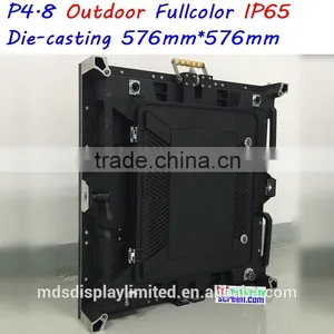 P4.8 Outdoor Rental Display, High Definition Full Color, 576mm*576mm, High Refresh Rate,high Brightness,classic and Stable thumbnail-1
