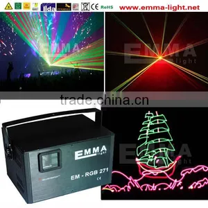 New Year Hot Sell 5w RGBW DMX Laser Stage Christmas Lights for Stage,DJ Disco,Bar thumbnail-1