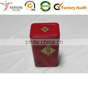 Strong Solid Manufacturer Made Tin Metal Canister for Tea Potato Chips Multi Usage Tin Packaging Box thumbnail-1