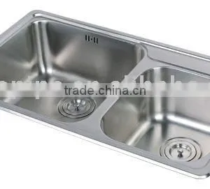 AMICO FACTORY HIGH QUALITY STAINLESS STEEL KITCHEN SINK thumbnail-1