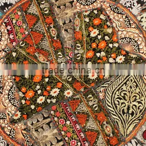 Order in Bulk and Get Best Quotes for Indian Round Decorative Floor Pillows thumbnail-2
