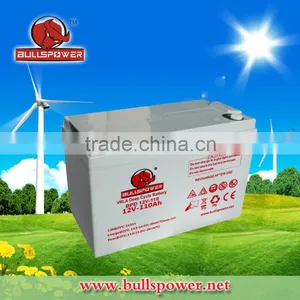 12V 110Ah Golf Cart Battery/solar Panel Kit Made in China Battery thumbnail-1