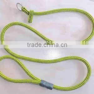 Yellow Nylon Dog Leash Led thumbnail-1
