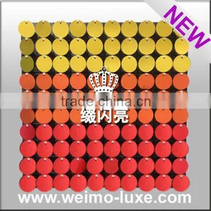 2015 Patent Glitter Decorative Disc Panel Backdrop For Bar Counter Decoration thumbnail-1