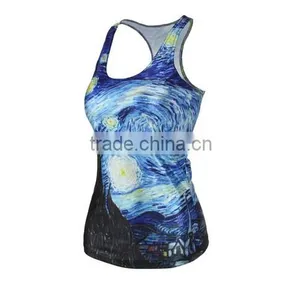 Women 3D Print Starry Sky Galaxy Space Tank Top Sleeveless Shirt Vest Graphic thumbnail-2
