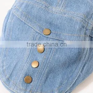 Fashion Design Denim Fabric Hats For Kids thumbnail-5