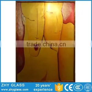 Home Decoration Wall Art Glass Painting Designs Of Love thumbnail-2
