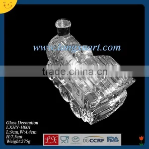 Train Shape Clear Glass Craft Supplier From China thumbnail-3