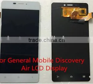 Original Touch Screen Digitizer Touch Panel +LCD Display for General Mobile Discovery Air Black Color In Stock thumbnail-1
