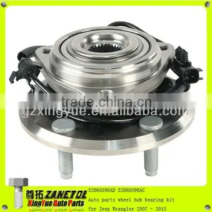 513272 52060398AD 52060398AC 52060398AE Auto Parts Front Wheel Hub Bearing Kit for Jeep Wrangler 3.6L V6 Gas 2012 - 2015 thumbnail-1
