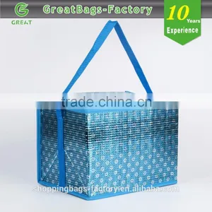 2014 Aluminum Foil Thermal Picnic Bag thumbnail-2