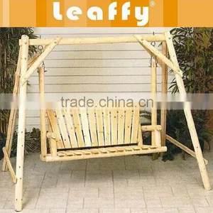 LEAFFY-Wooden Swing - Patio Furniture thumbnail-1