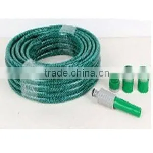 PVC 1/2 Inch Garden Hose With Nozzles thumbnail-1