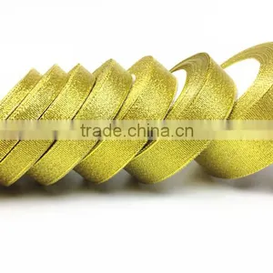 Wholesale Polyester Ribbon Metallic Ribbon For Ribbon Flowers thumbnail-3